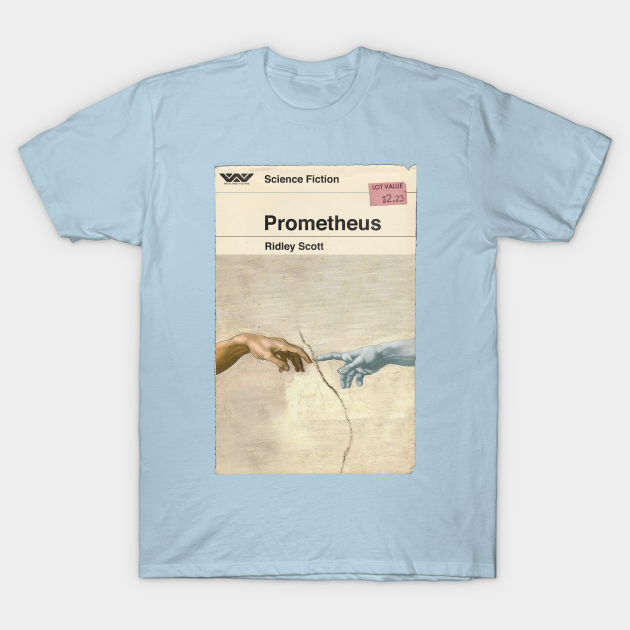 Prometheus Book Cover Tee - Engineer - T-Shirt | TeePublic